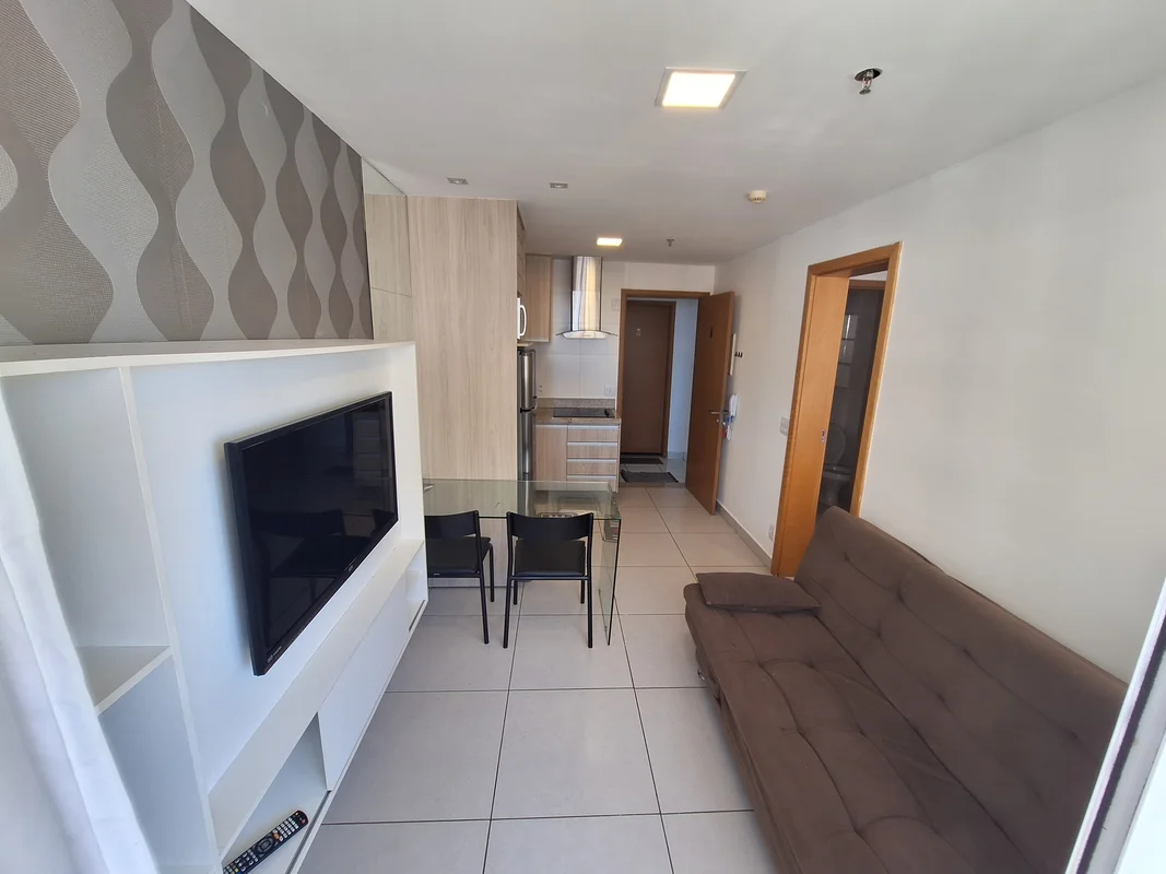 CLAUDIO SINUMBU ALUGA BLEND APARTMENTS AGUAS CLARASApartamento com 33m² de área ...