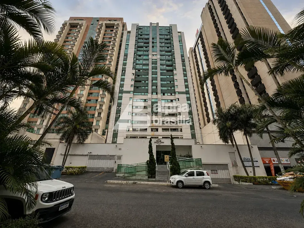 Excelente apartamento no Château Valois, em Águas Claras, com 77 m², planta vers...