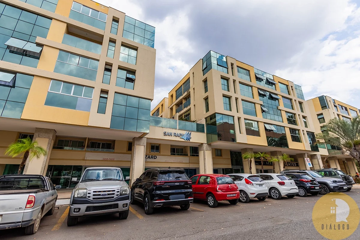 Imóvel com 60m² no Edifício San Raphael do Lago Norte.2 quartos sendo uma suíte....