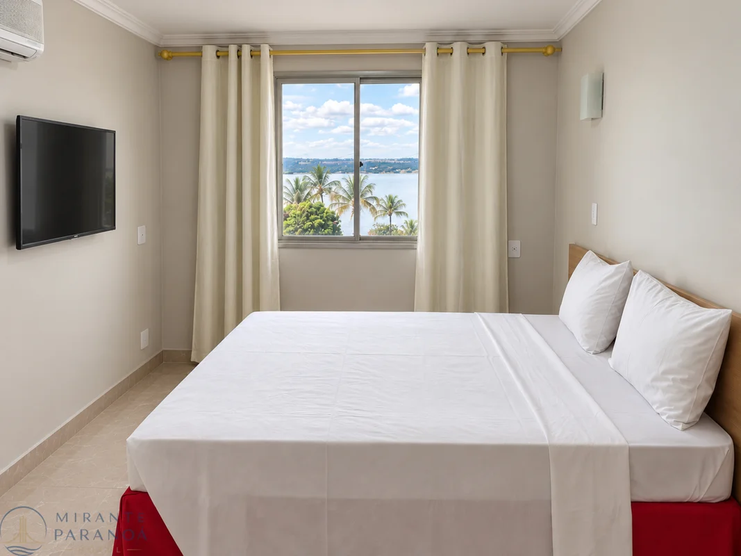 Descubra um apartamento mobiliado na privilegiada SHTN Trecho 2, ASA NORTE, Bras...