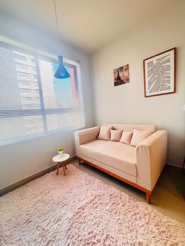 Apartamento Mobiliado e Decorado de 1 Dormitório empreendimento novo - Andar Alt...