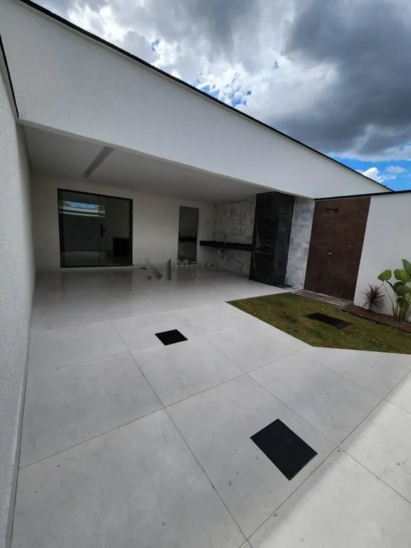 Casa Nova 3 Quartos com Suíte e Closet em Senador Canedo Acabamento Premium e Ár...