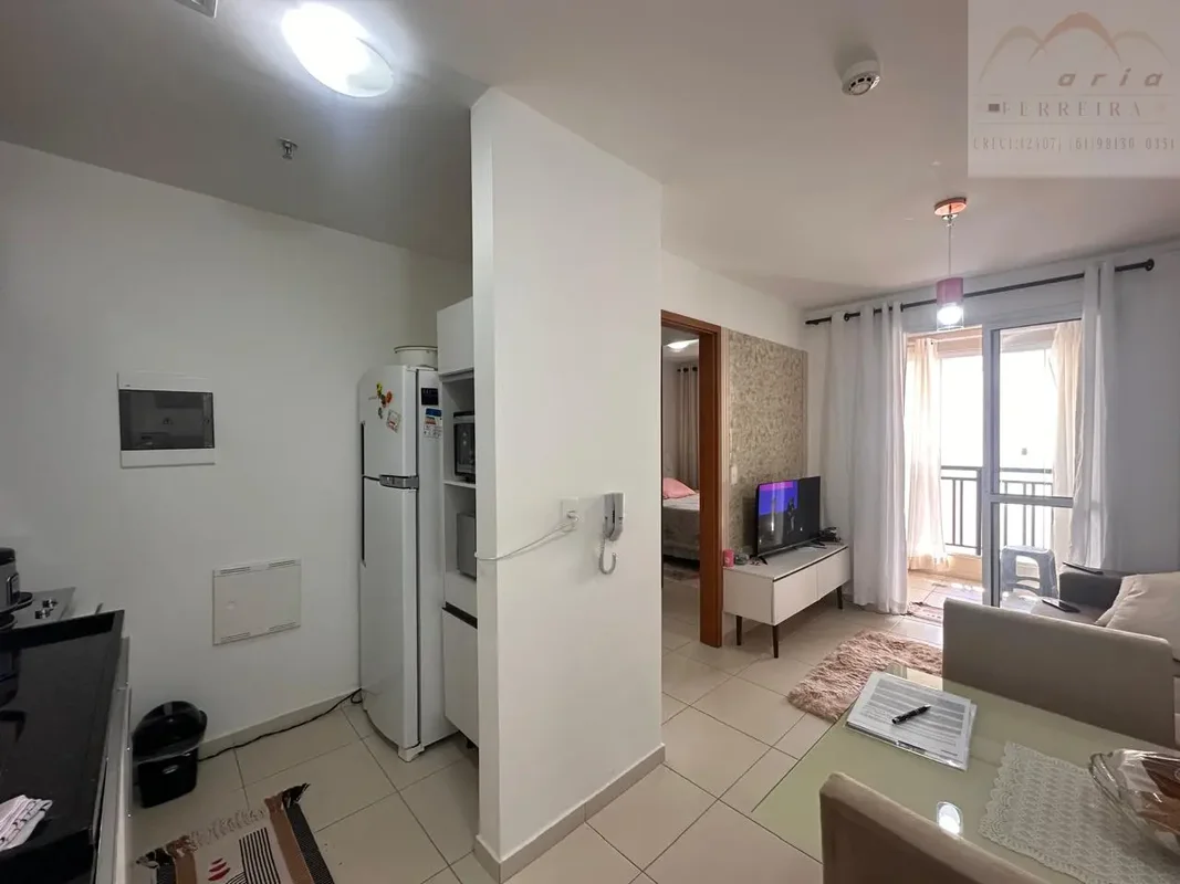 EXCELENTE APARTAMENTO NO TAGUA LIFE EM TAGUATINGA-SUL, COM 37M², 1 QUARTO, VARAN...