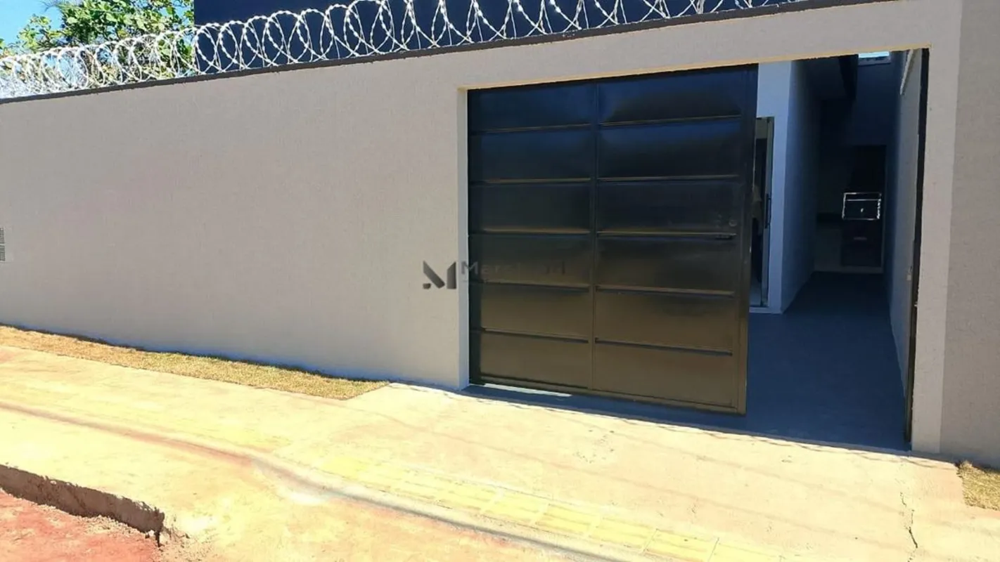 CASA DE ESQUINA À VENDA NO RESIDENCIAL PARQUE SOLIMÕES EM GOIANIRA 2 QUARTOS COM...