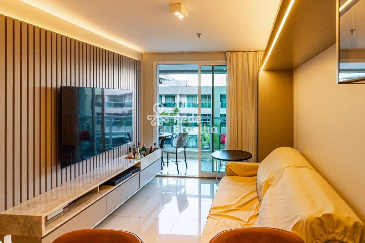 SCES Trecho 4 - Apartamento Mobiliado no Cond. Brisas Do Lago - Asa Sul - DFImag...