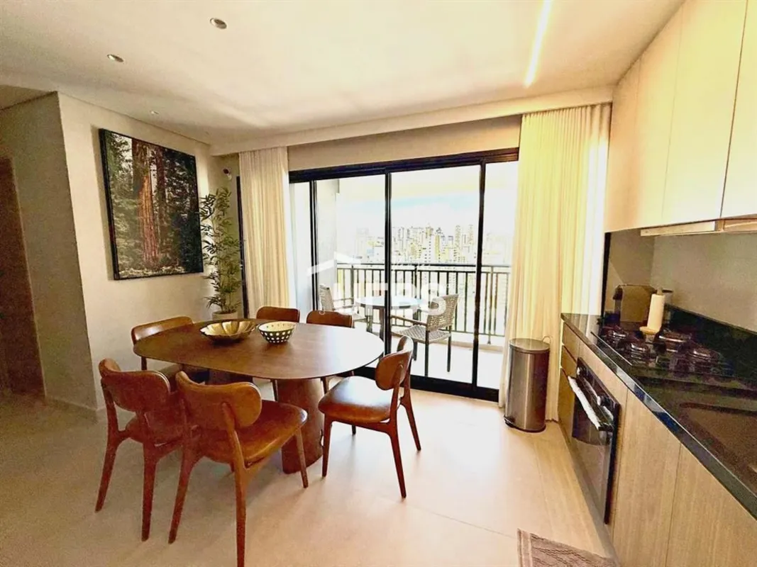 COD U-0033539 - Apartamento moderno, totalmente mobiliado e decorado, localizado...
