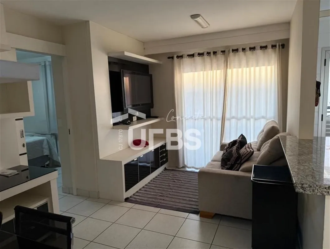 COD U-0029265 - Lindo apartamento mobiliado, de 1 Quarto, est- - venda no Setor ...