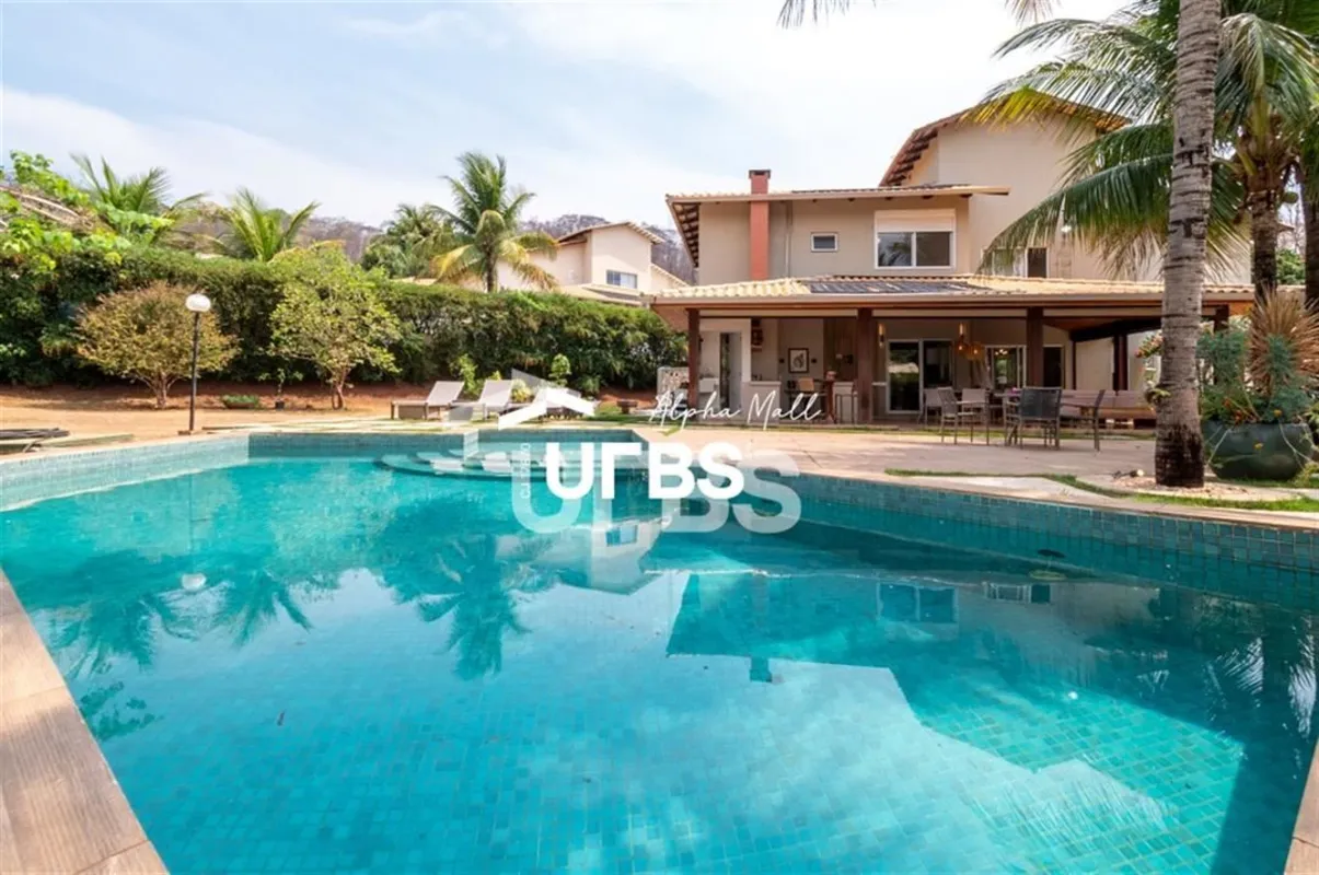 COD U-0013555 - SOBRADO ALDEIA DO VALE- 4 SUITES + OFFICE- 393 M- CONSTRU-DOS- 1...