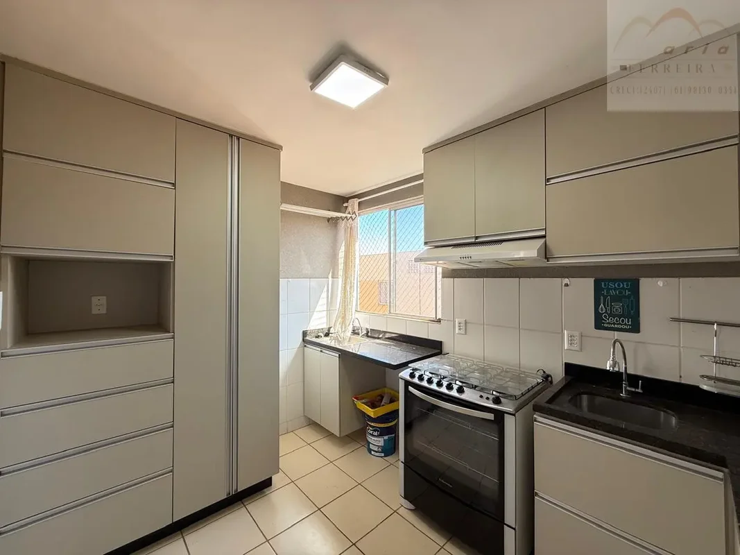 Apartamento de 2 Quartos reformado no Condomínio Vivenciar – Riacho Fundo IILoca...