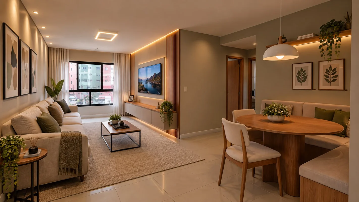 Chegou a sua oportunidade de comprar um apartamento de 3 quartos por apenas R$ 7...