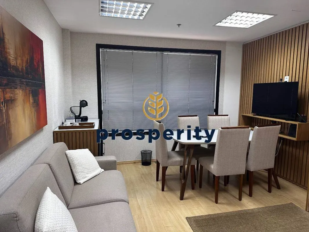SALA COMERCIAL MOBILIADA E REFORMADA | 25 M² | 1 VAGA DE GARAGEMExcelente opção ...