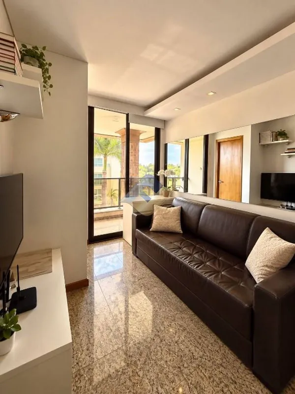 Flat mobiliado no Life Resort, SHTN | 34 m² | Vista para o Lago | Condomínio e I...