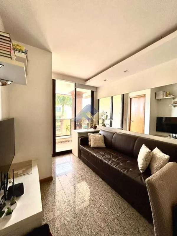 Flat mobiliado para locação no Life Resort, SHTN | 34 m² | Vista para o Lago Par...