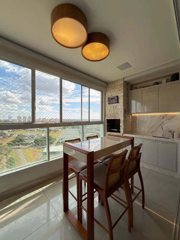 117 m23 suítes plenasIntegração entre sala tv/estar e cozinhaLavaboÁrea gourmet ...