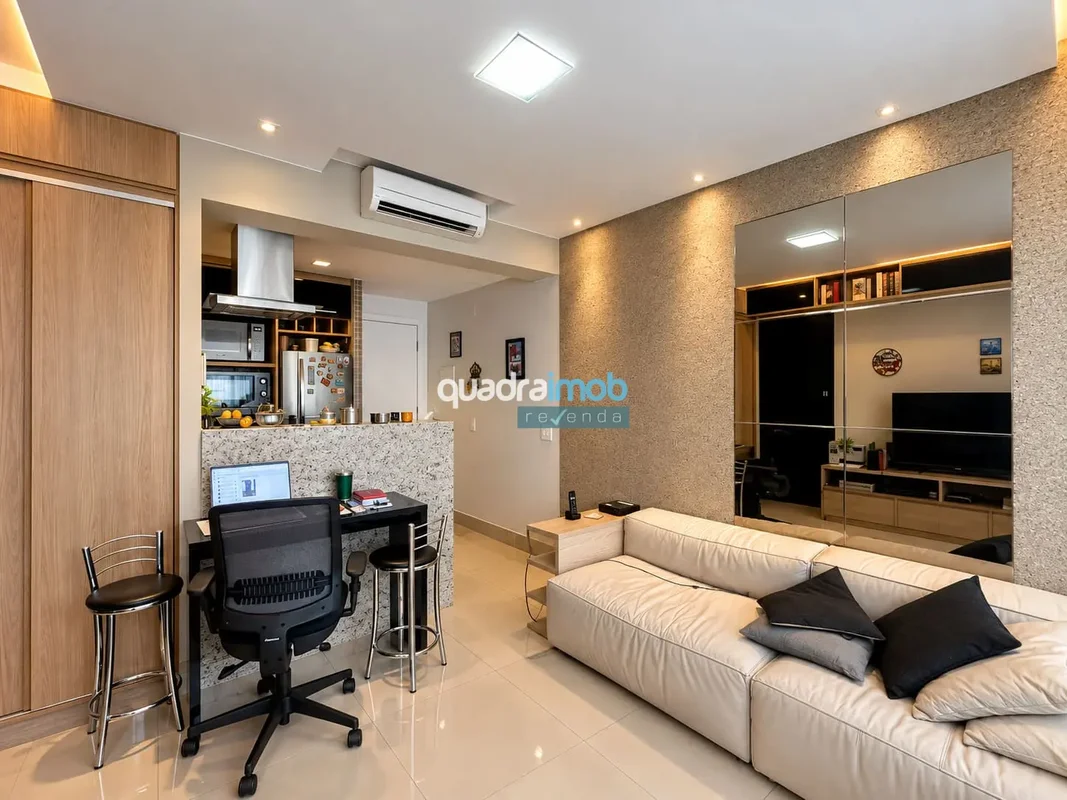 EXCELENTE APARTAMENTO NO NOROESTE, COM 39M², 1 QUARTO, NASCENTE E VAGA COBERTADI...