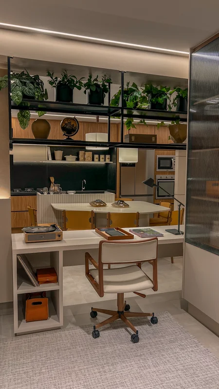Apartamento no Una Areião, com 66 m² muito bem distribuídos, 2 quartos, sendo 1 ...