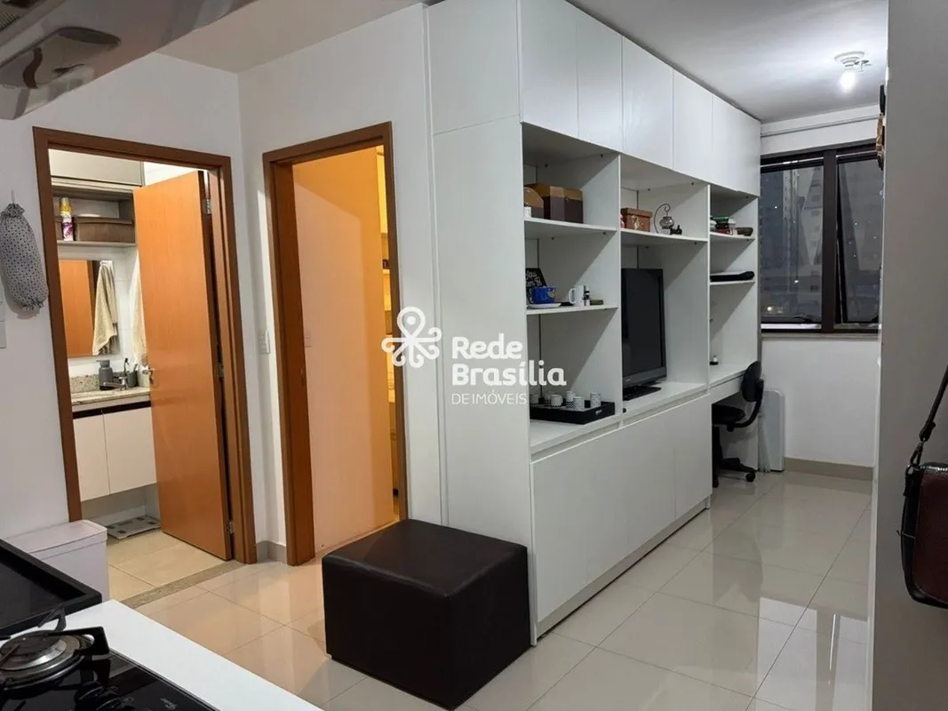 Avenida Jequitibá | Residencial Mirante Jequitibá - 1 Quarto - Armários planejad...