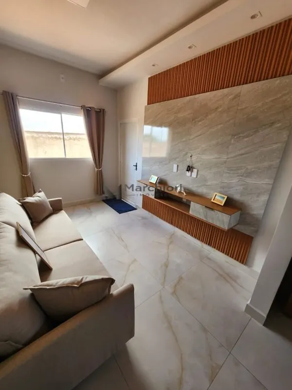 Casa 2 Quartos com Suíte em Condomínio Fechado Acabamento Premium em Trindade SA...