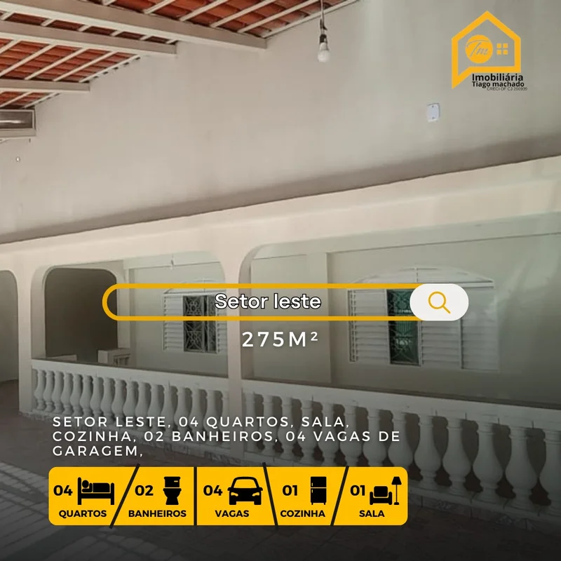Ótima casa no Setor Leste do Gama- Casa composta por 4 quartos, - Cozinha integr...
