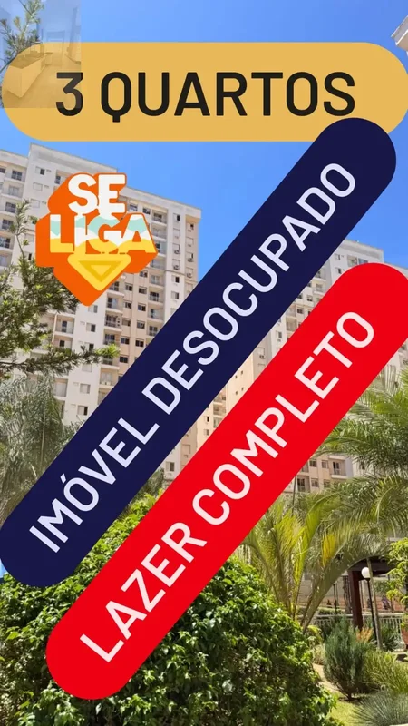 APARTAMENTO 3 QUARTOS COM SUÍTE NO RESIDENCIAL ESPLANADA – TAGUATINGA NORTE.Exce...