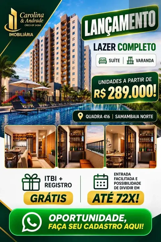Residencial Torres do PARQUE , o mais NOVO empreendimento de uma das maiores Con...