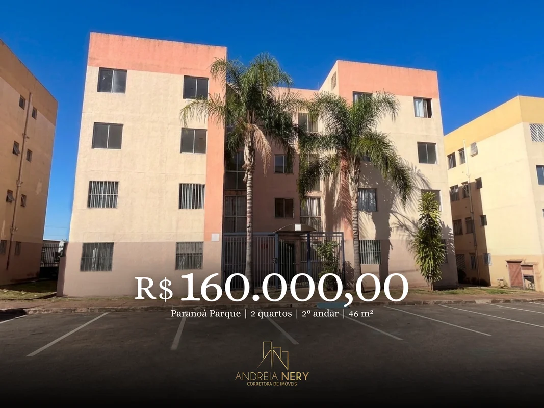Seu novo começo pode estar aqui.Apartamento à venda no Paranoá Parque, em condom...