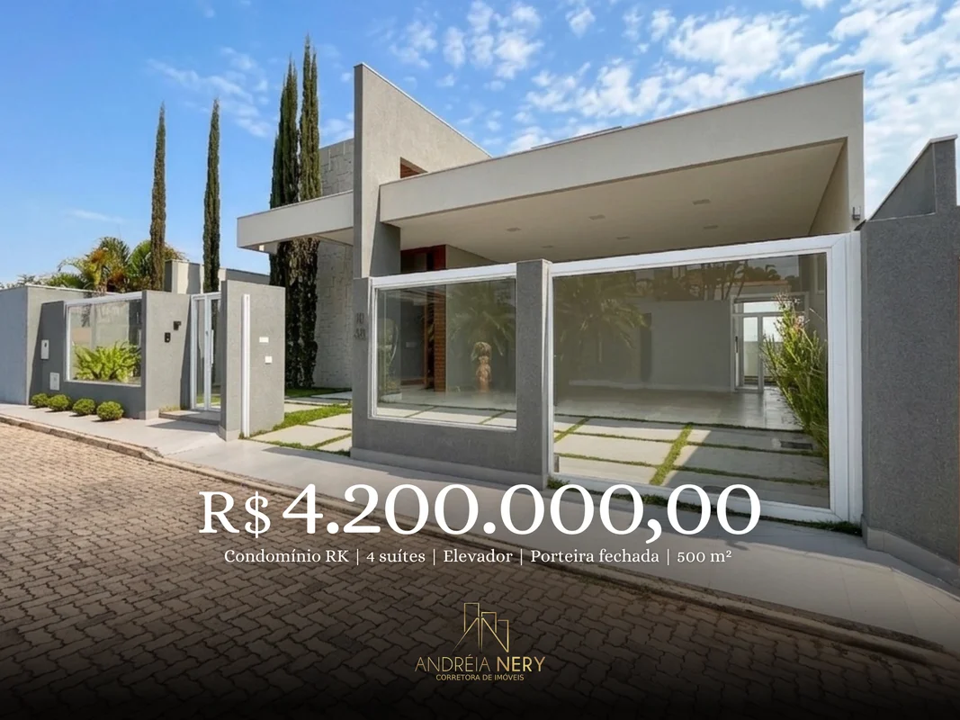 Existem casas bonitas.E existem casas que impressionam em cada detalhe.500m² de ...