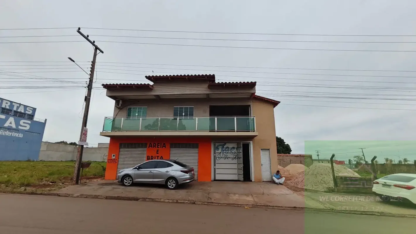 PONTO COMERCIAL SOBRADO RESIDENCIAL AO LADO DA GO-070 | 700 m² DE TERRENOExcelen...