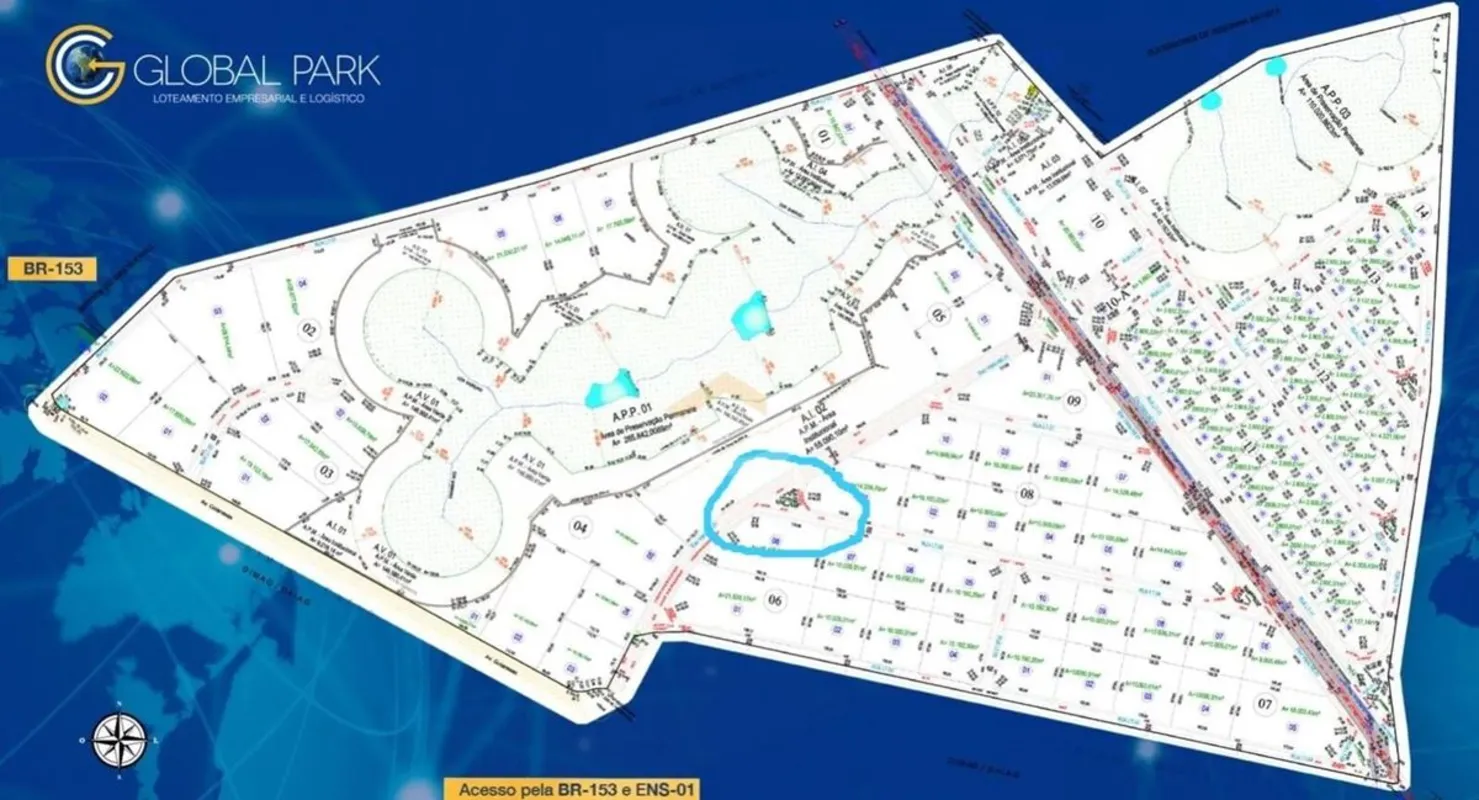 Terrenos a partir de 7.500m2 no Polo Global ParÚltimos Lotes à Venda de 5.000m2 ...