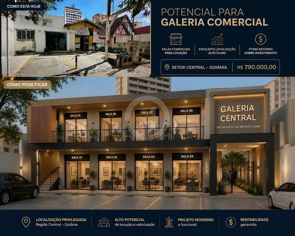 SALA COMERCIAL / TERRENO SETOR CENTRAL SEGUE FOTO DE CAPA ILUSTRATIVA SO PARA TE...