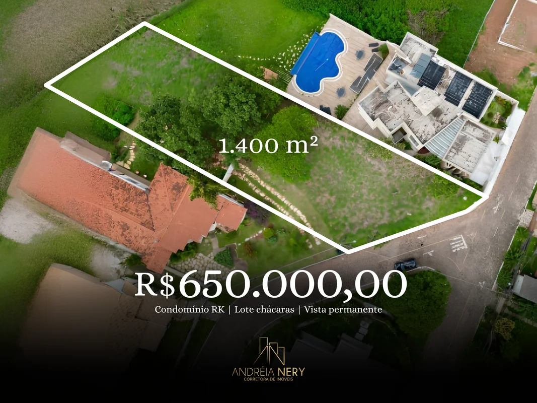 Apresentamos um lote exclusivo no renomado Condomínio RK, perfeito para quem bus...