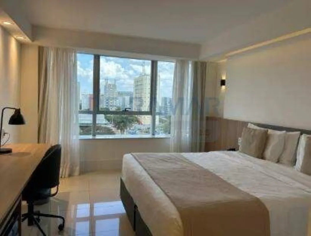 Flat mobiliado no Setor Hoteleiro Sul - Tryp HotelFlat de 24m², totalmente mobil...