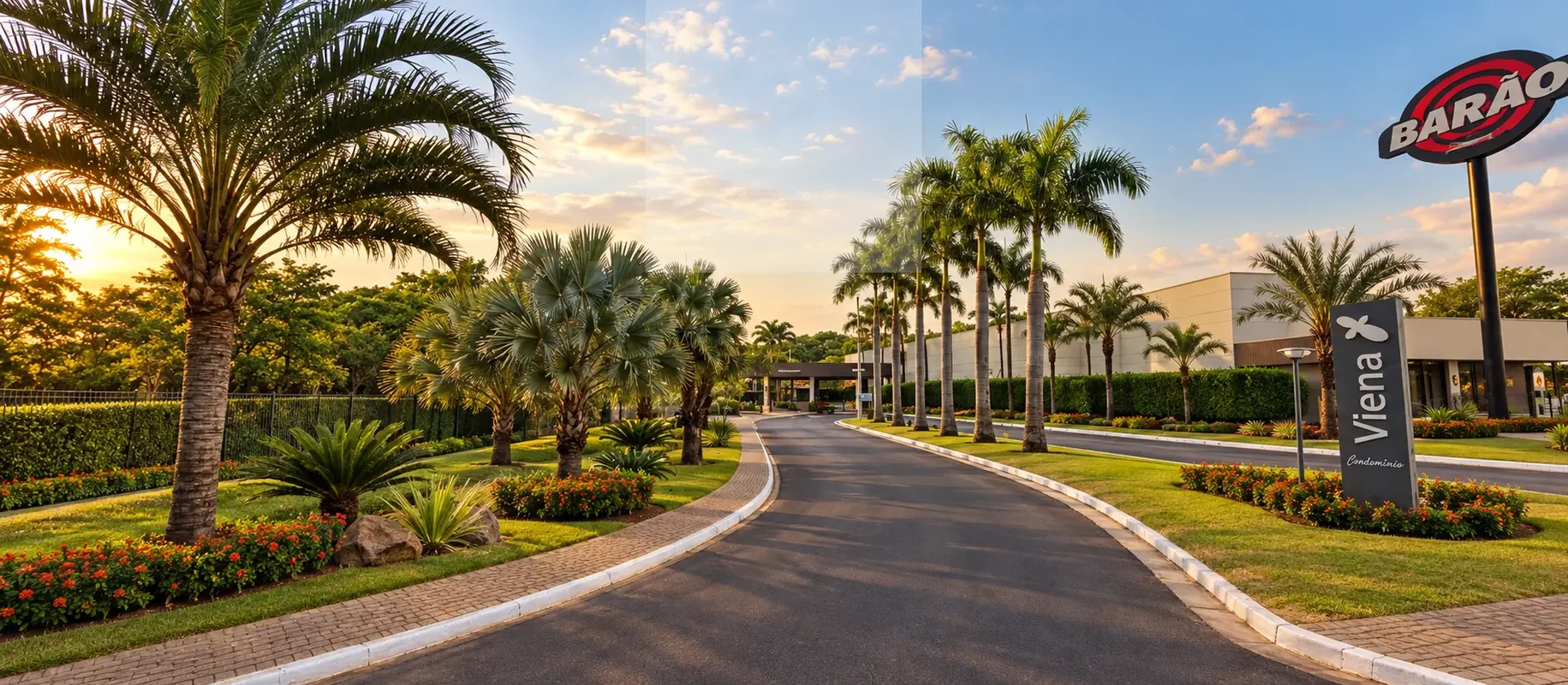 Lote de 552m² no Condomínio Jardins Viena (FGR) — Alameda Tranquila, Excelente T...