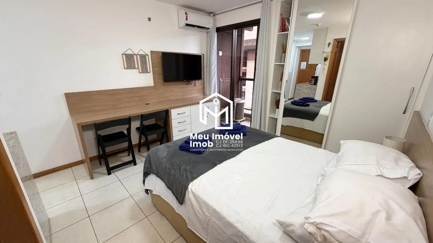 LIFE RESORT - 1 QUARTO MOBILIADO | NASCENTE | 4º ANDAR | BRASÍLIA/DF23,53 m² | 1...