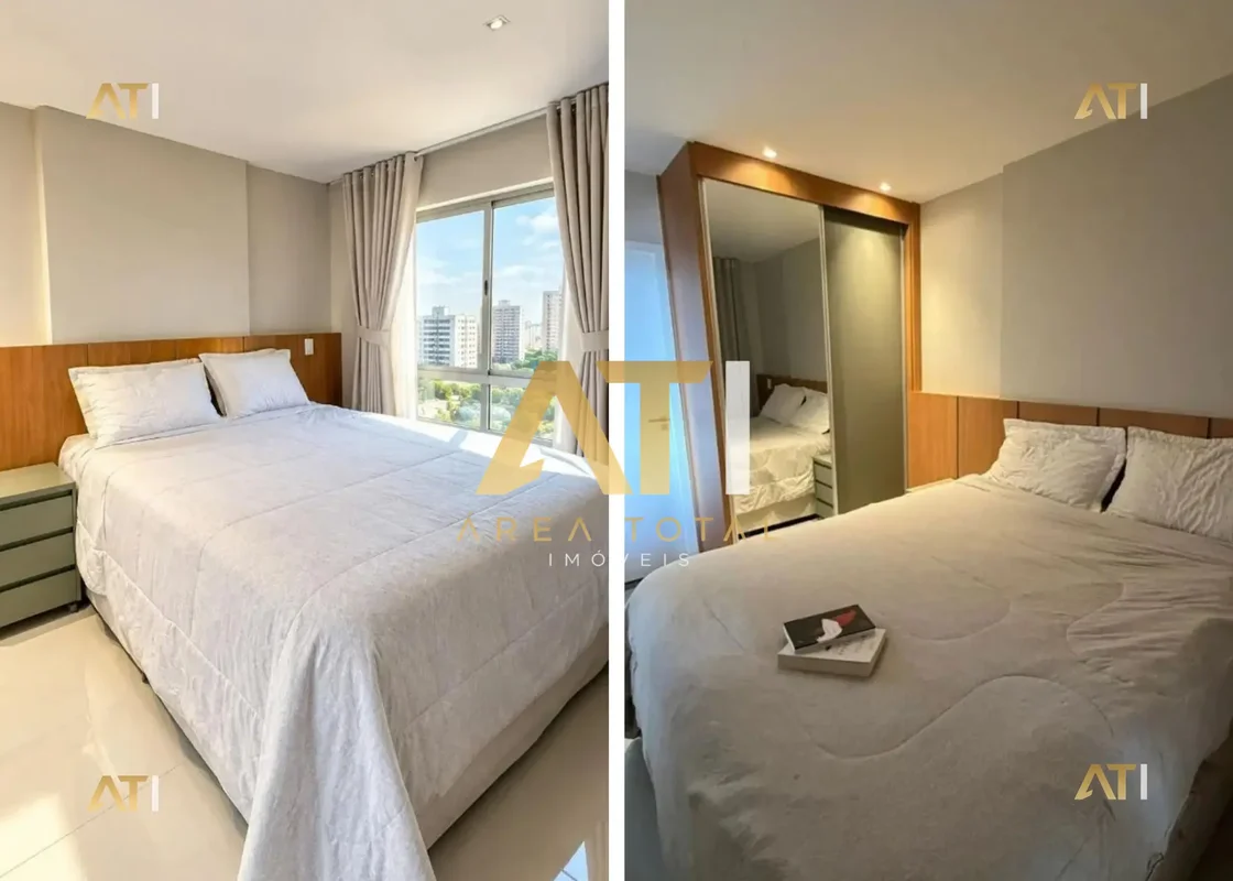 APARTAMENTO 1 QUARTO REFORMADO LAZER COMPLETO NOVO URBANLIFE ÁGUAS CLARAS DF34m²...