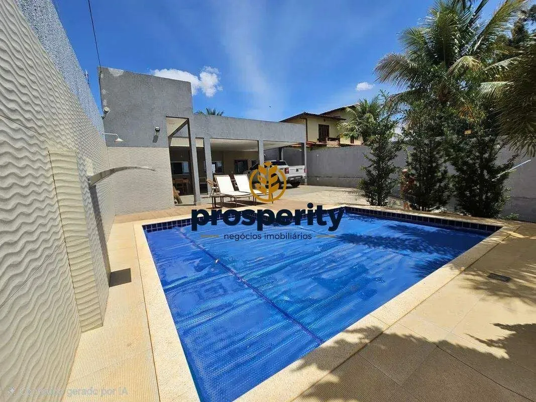Casa com 120 m² de área construída em terreno de 400 m², na Quadra 301 de Águas ...