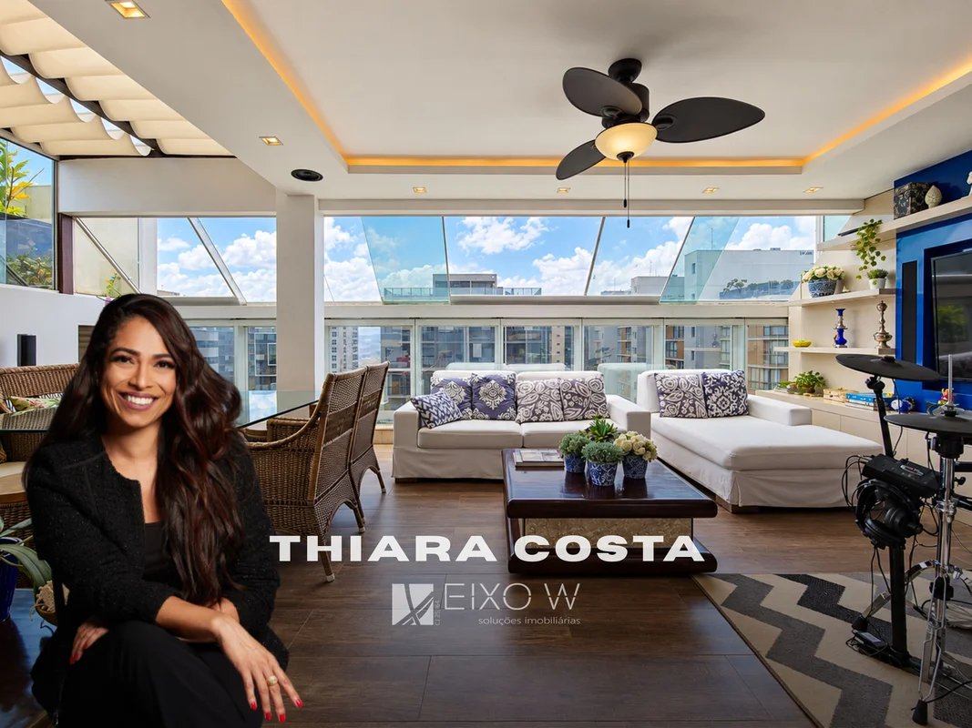 Thiara Costa vende com exclusividade: cobertura duplex na SQNW 310 do Noroeste. ...