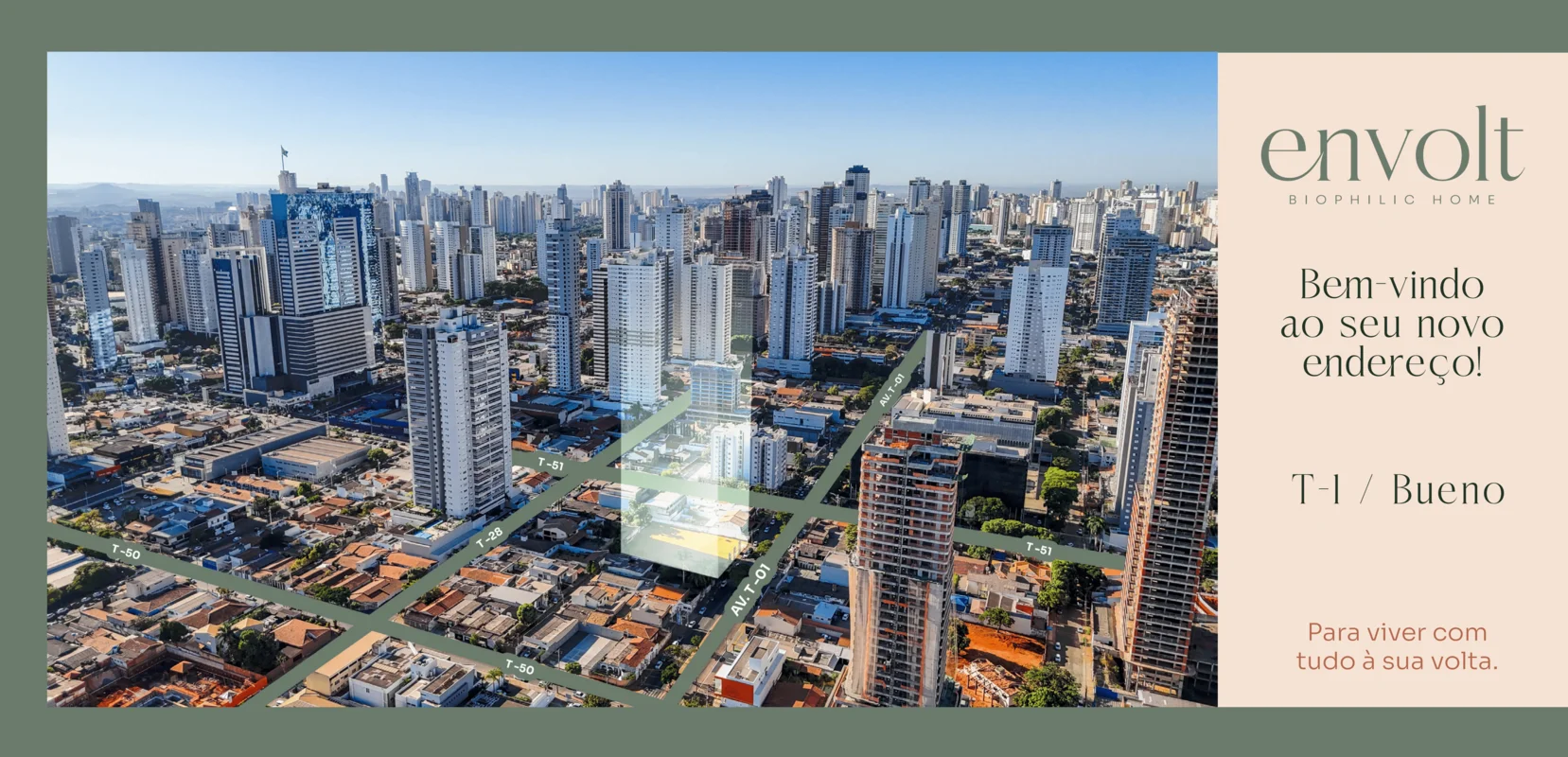 Envolt Biophilic Home, sua melhor opção de 2Q c/ suíte, ágio direto com propriet...