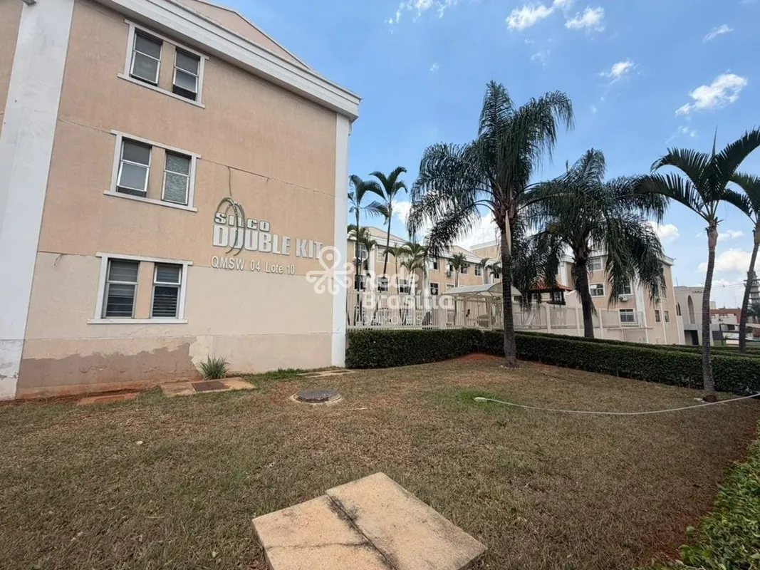 QMSW 4 Lote 10 BL C - ED. SILCO DOUBLE KITApartamento de 02 quartos, em condomín...