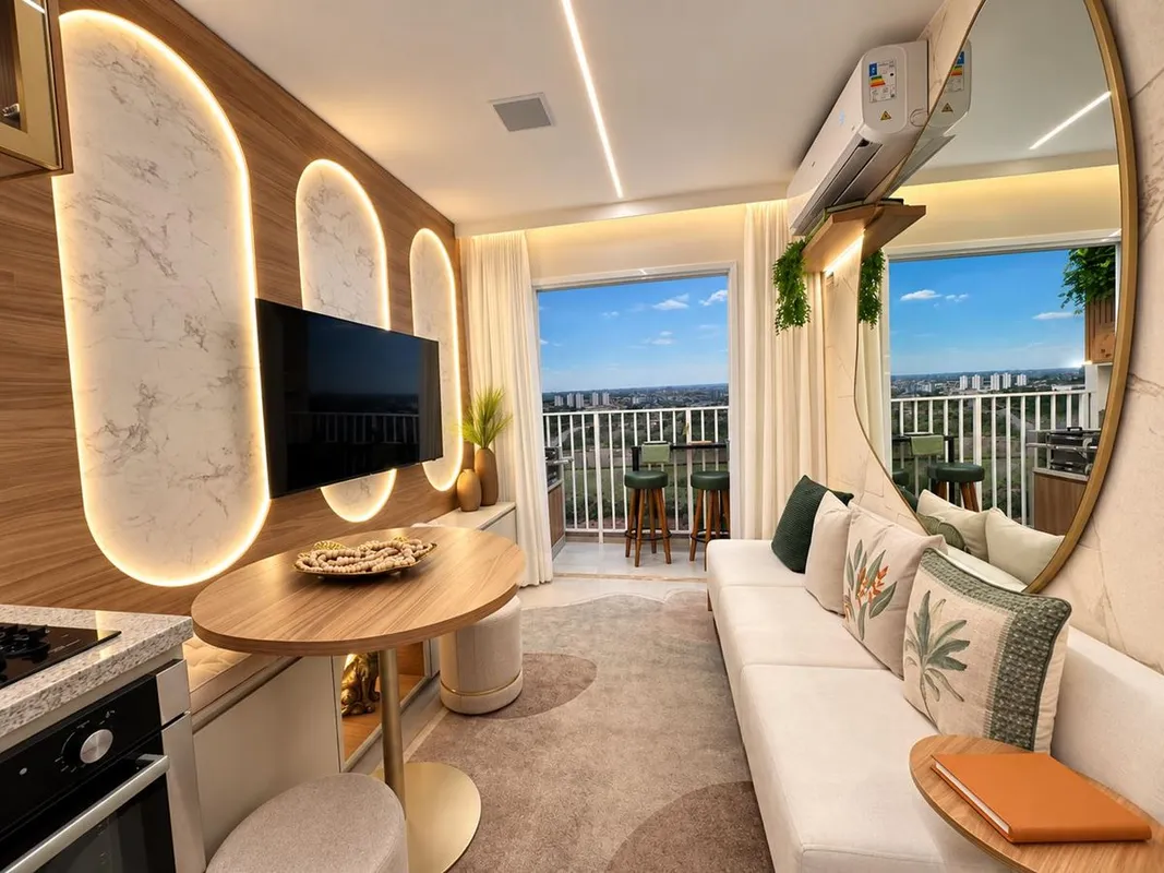 Lindo apartamento de 2quartos com varanda ao lado do parque Macambira 2 quartos ...