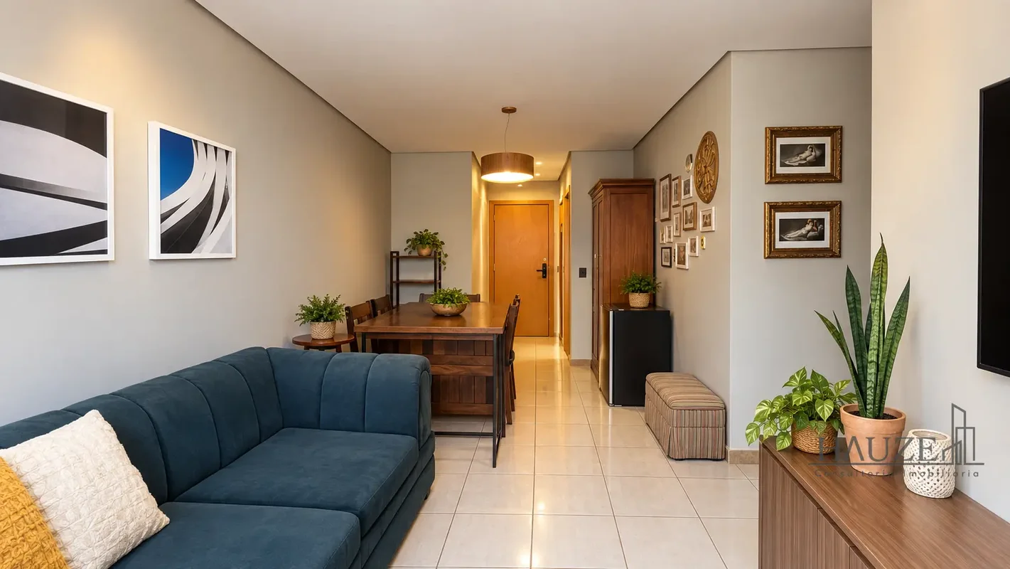 HAUZE CONSULTORIA IMOBILIÁRIAApartamento de 2 quartos | Canto | Semivazado | Laz...