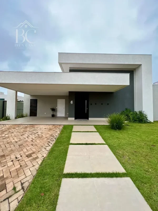 Casa localizada no Condomínio Estância Quintas da Alvorada - Quadra 02- 03 suite...