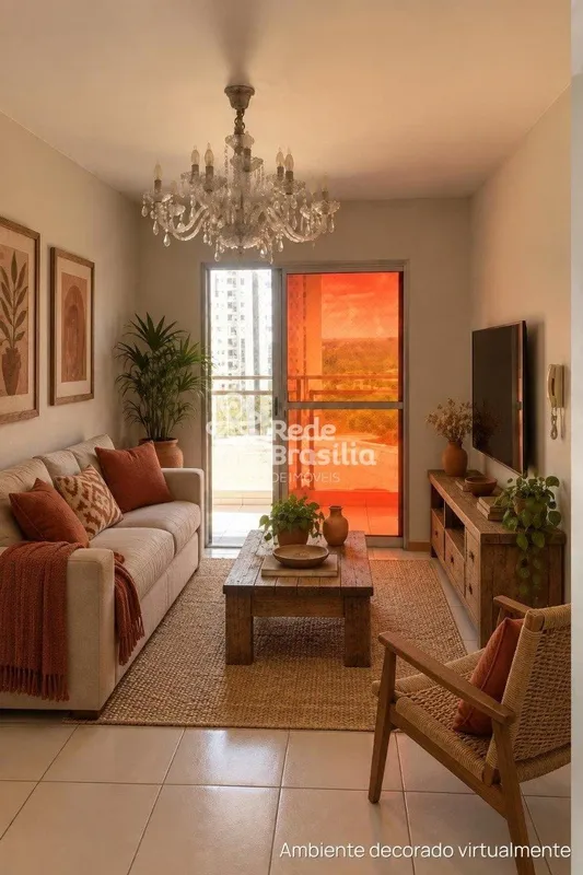 Excelente oportunidade para morar ou investir em Águas Claras!Apartamento de 01 ...