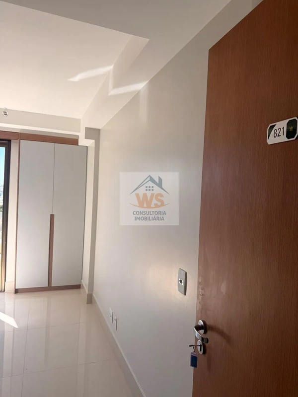 -Apto 01 quarto- Mobiliado- Ar-condicionado- 01 vaga de garagem rotativa- Condom...