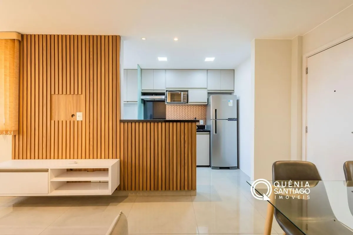 Quarto e sala com 40 metros - nascente, andar alto, vista livre e mobiliadoMax H...