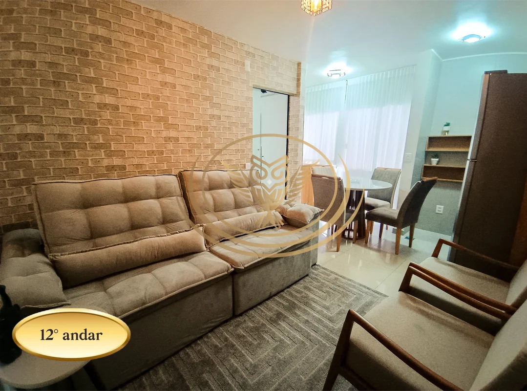 Apartamento mobiliado de 33 m², localizado no 12º andar do Edifício Crystal Plac...