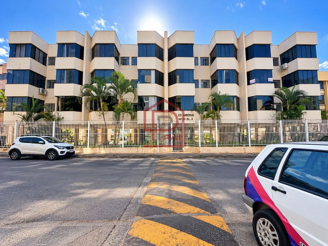APARTAMENTO DE 1 QUARTO PARA ALUGAR NO GUARÁ ED. MALIBU | VARANDA | ARMÁRIOS | G...
