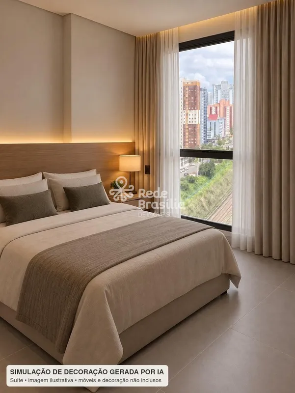 Rua 3 Norte Lux Boulevard | Apartamento 3 Quartos sendo 1 Suíte - Andar Alto - N...