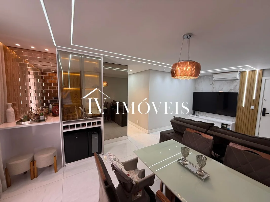 VIA ENSEADA | ÁGUAS CLARAS | 81m² | 3 QUARTOS | 1 SUÍTE | 2 VAGASApartamento ref...