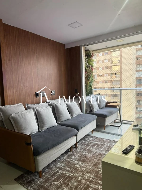DF PLAZA | ÁGUAS CLARAS | 44m² | 2 QUARTOS | REFORMADO | ANDAR ALTOApartamento m...